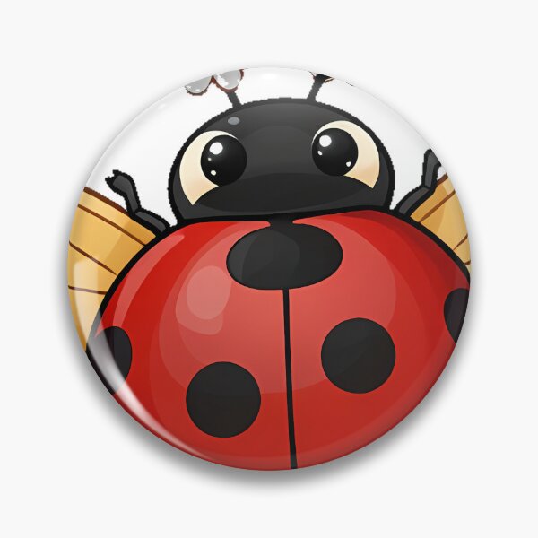 Item preview, Cute Ladybug with Daisy Crown designed and sold by pumsquare.