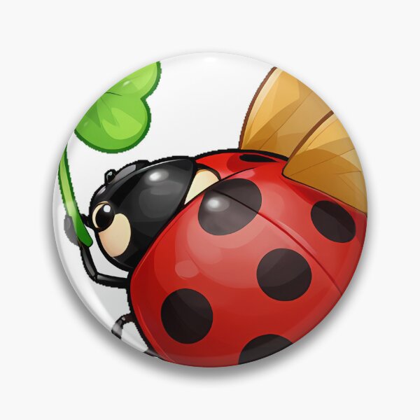 Item preview, Cute Ladybug with Clover designed and sold by pumsquare.