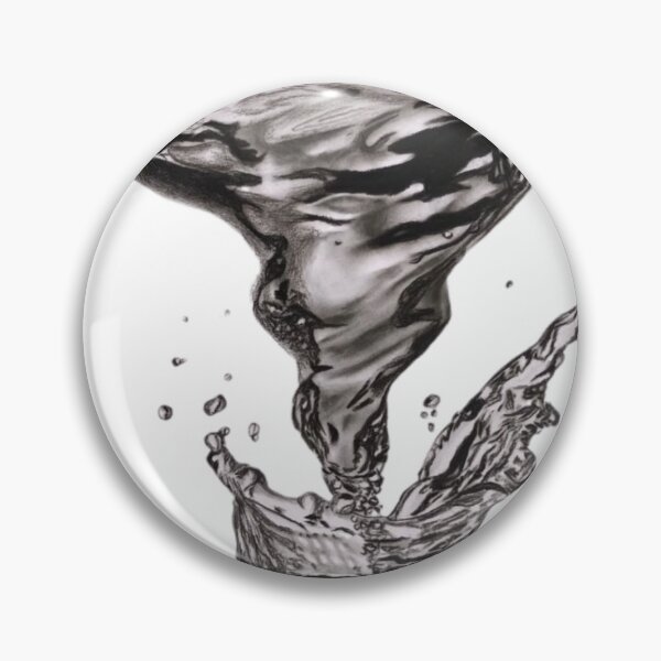 Artikelvorschau, Hyperrealistische Wasserspritzer-Kunst in Schwarz-Weiß entworfen und verkauft von Peace Ikwumenu.