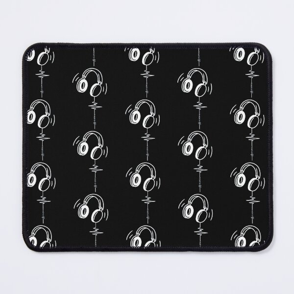 Item preview, Music Is Life – Minimalist Headphones & Heartbeat Line Art designed and sold by YNWA14.