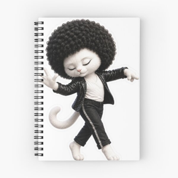 Item preview, Dancing Cat with Afro Hair and Jacket designed and sold by Snurly.