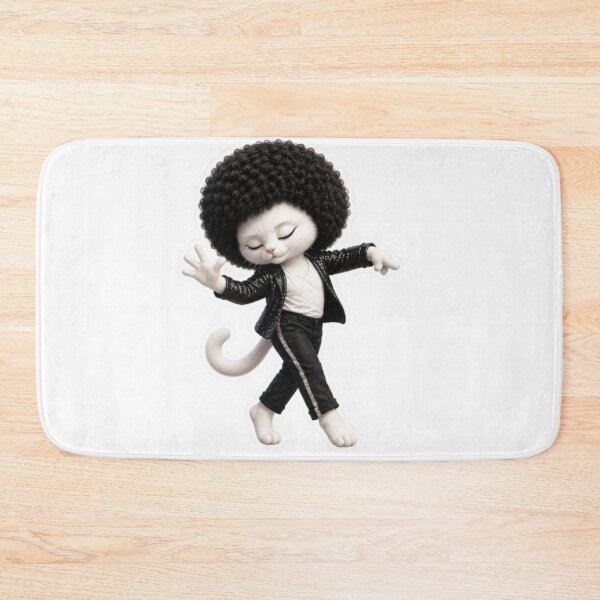 Item preview, Dancing Cat with Afro Hair and Jacket designed and sold by Snurly.