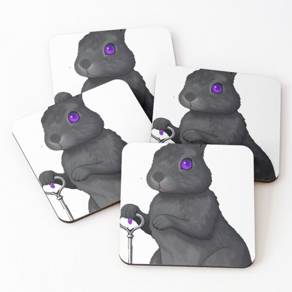 Item preview, Gothic Hare with Crystal Key designed and sold by IllumeInk.