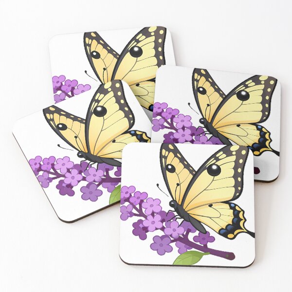 Item preview, Swallowtail Butterfly on Lilac designed and sold by pumsquare.