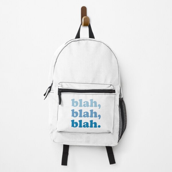 Item preview, blah blah blah (Blue blue blue on white) designed and sold by STUDIO-72.