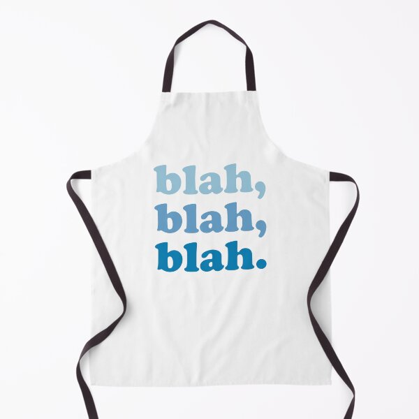 Item preview, blah blah blah (Blue blue blue on white) designed and sold by STUDIO-72.