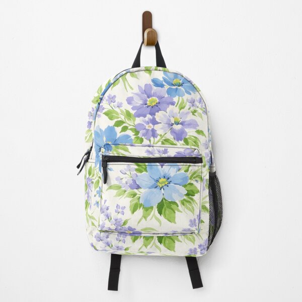 Item preview, Vintage English Blue Floral - Cottagecore Forget-Me-Not Pattern designed and sold by Ela Art Space .