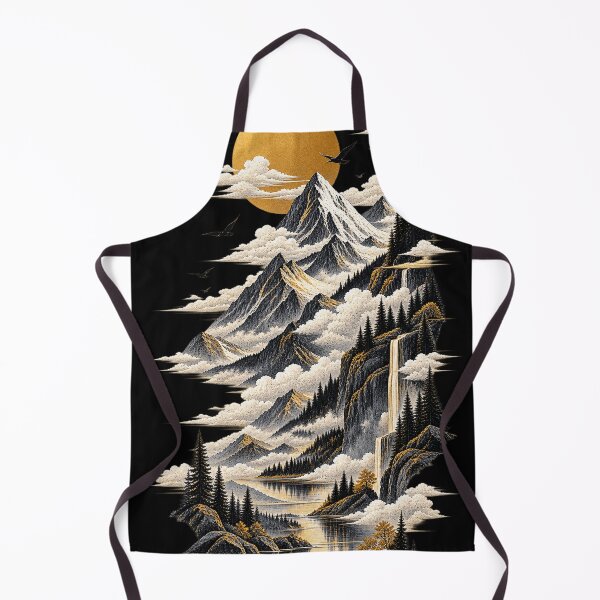 Item preview, Compressed Horizon – Surreal Mountain Landscape designed and sold by rigelcreation.