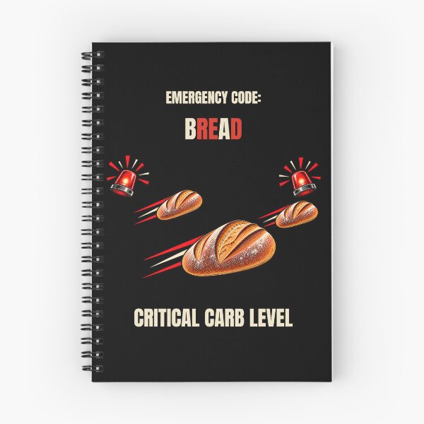 Item preview, Funny Bread Emergency Design designed and sold by PuniverseDesign.