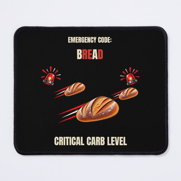 Item preview, Funny Bread Emergency Design designed and sold by PuniverseDesign.