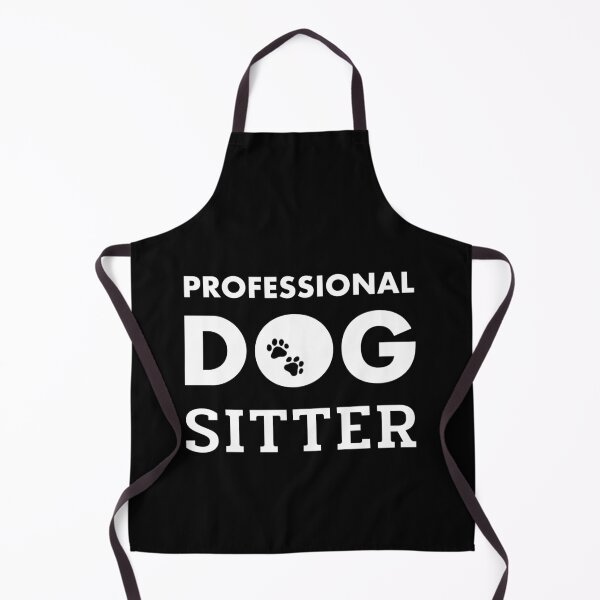 Item preview, Professional Dog Sitter White Typography Design designed and sold by Skayana.