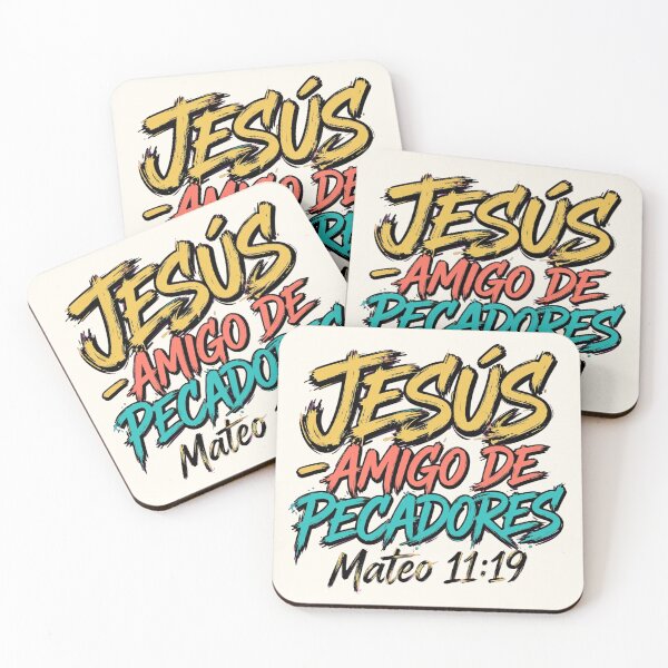 Item preview, JESÚS - Amigo de Pecadores | Mateo 11:19 | Amigo Fiel designed and sold by NombresDeJesus.
