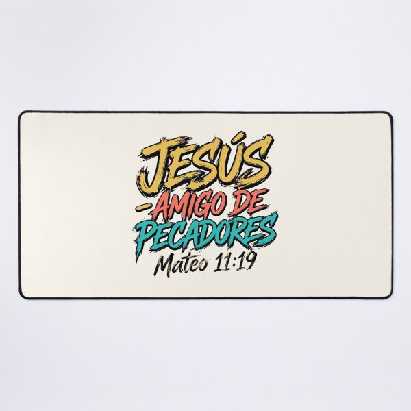 Item preview, JESÚS - Amigo de Pecadores | Mateo 11:19 | Amigo Fiel designed and sold by NombresDeJesus.