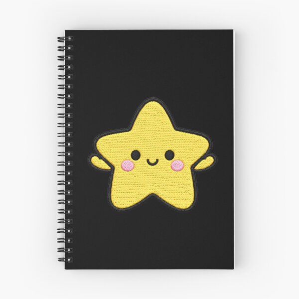 Item preview, Cute Kawaii Star Embroidery Patch Illustration designed and sold by ColorSplash123.