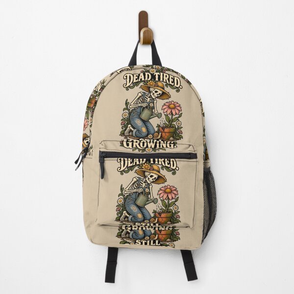 Item preview, Dead Tired, Still Growing – Skeleton Gardener designed and sold by VioVibe.