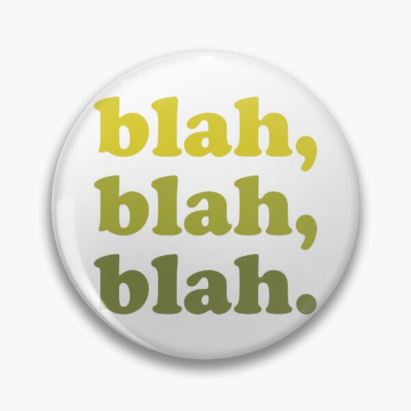 Item preview, blah blah blah (Green green green on white) designed and sold by STUDIO-72.
