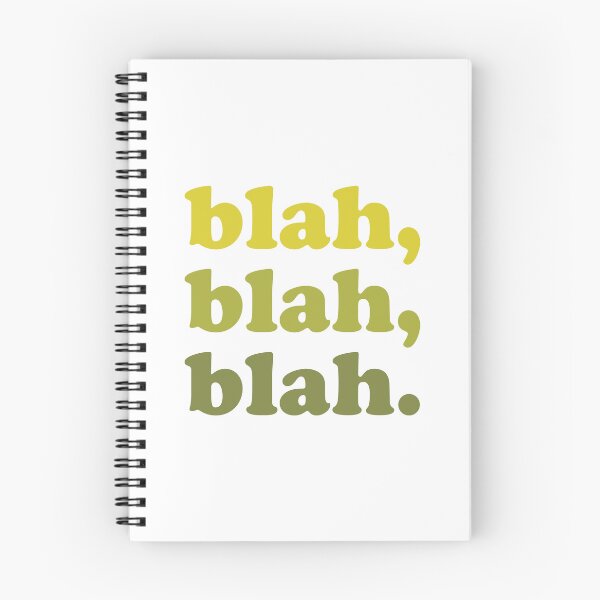 Item preview, blah blah blah (Green green green on white) designed and sold by STUDIO-72.