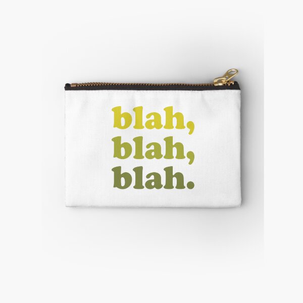 Item preview, blah blah blah (Green green green on white) designed and sold by STUDIO-72.
