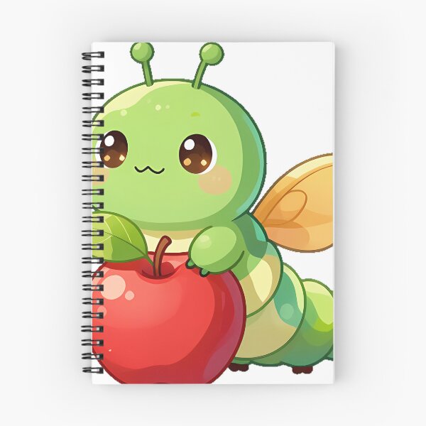Item preview, Chubby Caterpillar with Apple designed and sold by pumsquare.