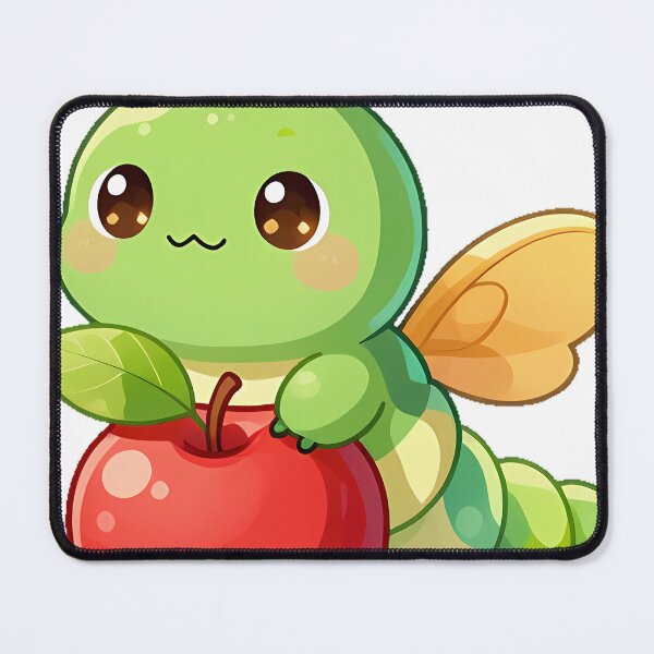 Item preview, Chubby Caterpillar with Apple designed and sold by pumsquare.