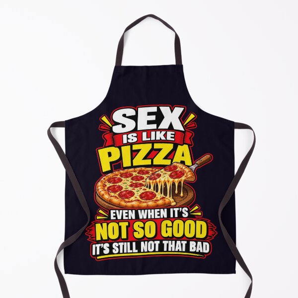Item preview, SEX IS LIKE PIZZA - NOT SO GOOD IS STILL NOT BAD designed and sold by PRINTSCHARMINGM.