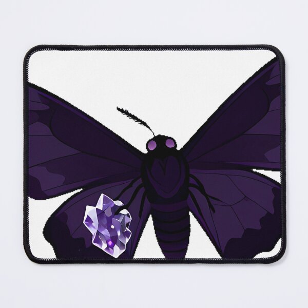 Item preview, Gothic Moth with Amethyst Cluster designed and sold by IllumeInk.