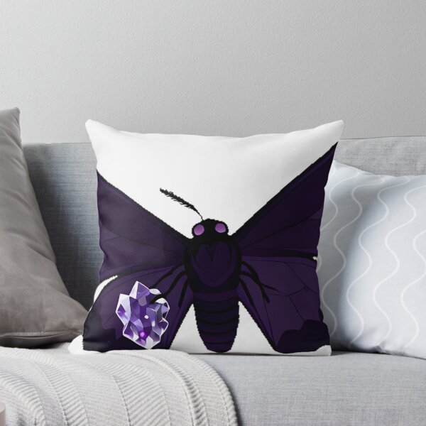 Item preview, Gothic Moth with Amethyst Cluster designed and sold by IllumeInk.