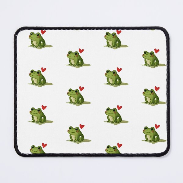 Item preview, Cute Little Frog with Heart – Whimsical Watercolor Frog designed and sold by KAM-KAM-STORE.
