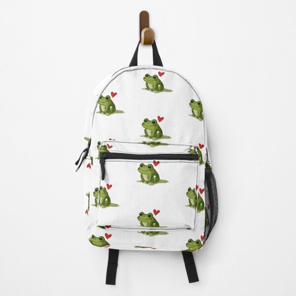 Item preview, Cute Little Frog with Heart – Whimsical Watercolor Frog designed and sold by KAM-KAM-STORE.