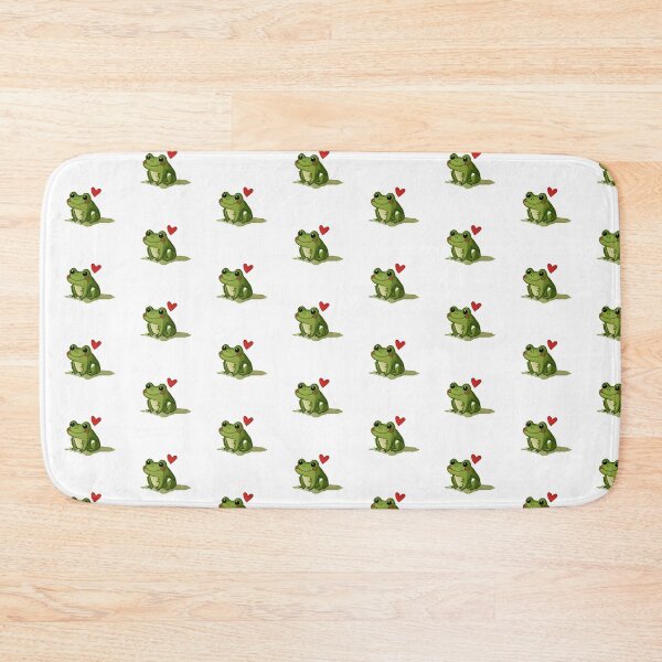 Item preview, Cute Little Frog with Heart – Whimsical Watercolor Frog designed and sold by KAM-KAM-STORE.