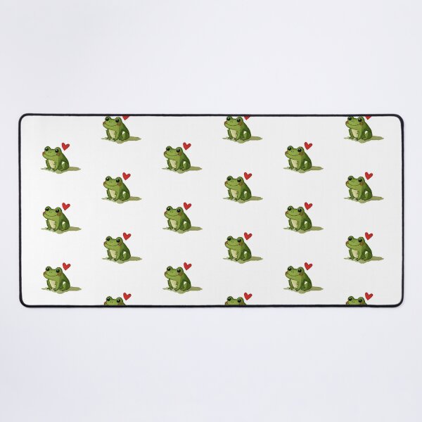 Item preview, Cute Little Frog with Heart – Whimsical Watercolor Frog designed and sold by KAM-KAM-STORE.