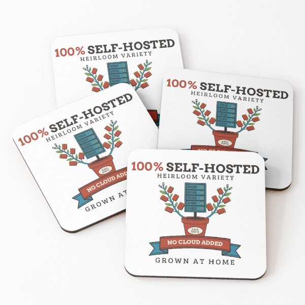 Item preview, 100% Self-Hosted Homelab Server Plant Vintage Seed Packet Emblem designed and sold by abdoali102.
