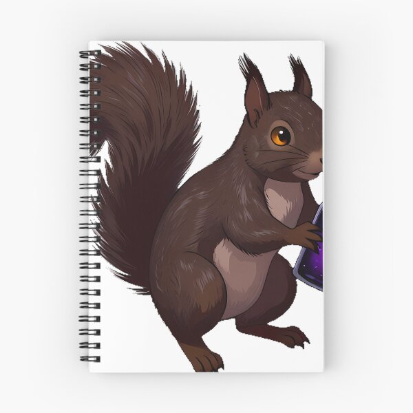Item preview, Apothecary Squirrel with Amethyst Elixir designed and sold by IllumeInk.