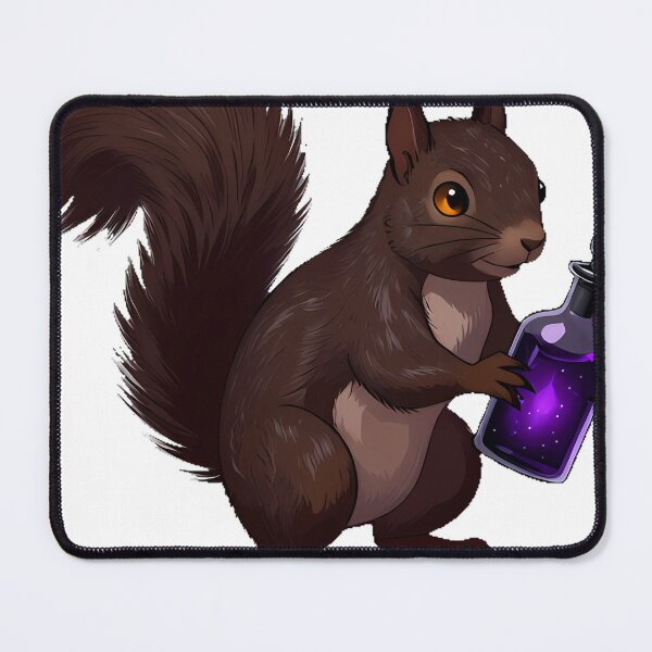 Item preview, Apothecary Squirrel with Amethyst Elixir designed and sold by IllumeInk.