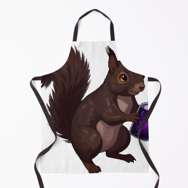 Item preview, Apothecary Squirrel with Amethyst Elixir designed and sold by IllumeInk.
