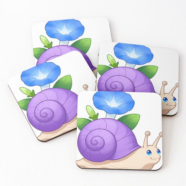 Item preview, Garden Snail with Morning Glory designed and sold by pumsquare.