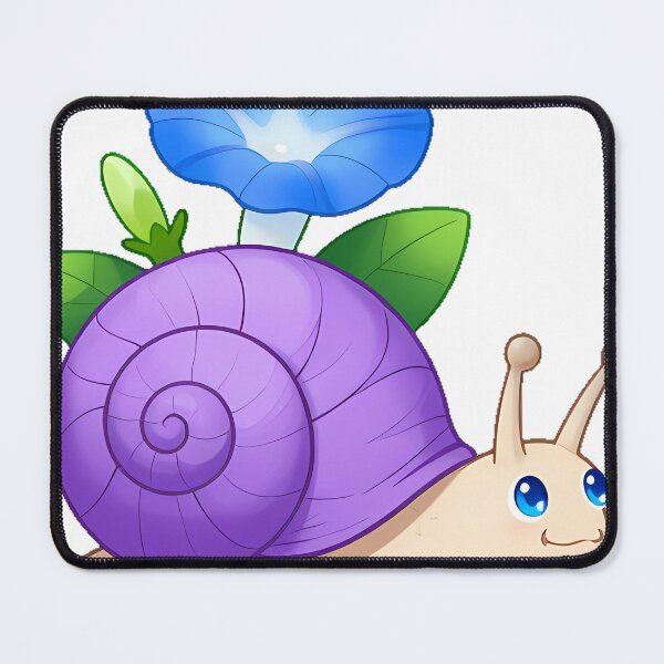 Item preview, Garden Snail with Morning Glory designed and sold by pumsquare.