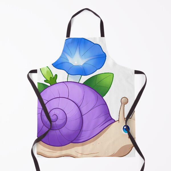 Item preview, Garden Snail with Morning Glory designed and sold by pumsquare.
