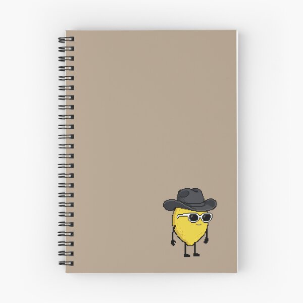 Item preview, Lemon Pixel with a Cowboy Hat (BK) designed and sold by White Rim Mates.