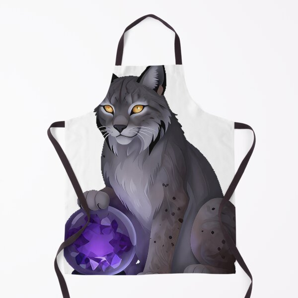 Item preview, Gothic Lynx with Crystal Ball designed and sold by IllumeInk.