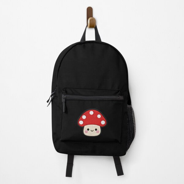 Item preview, Cute Kawaii Mushroom Embroidery Patch Illustration designed and sold by ColorSplash123.