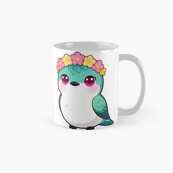 Item preview, Hummingbird with Flower Crown designed and sold by pumsquare.