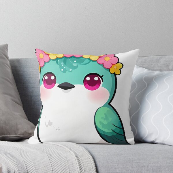 Item preview, Hummingbird with Flower Crown designed and sold by pumsquare.