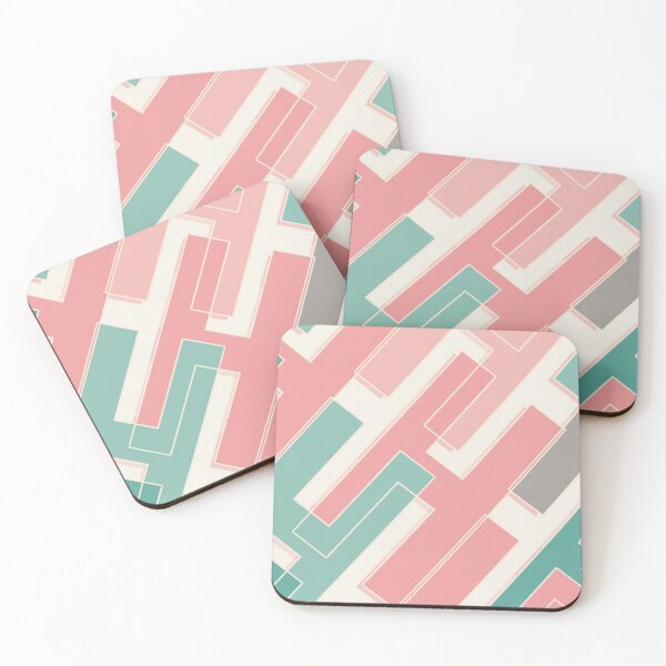 Item preview, Interlocking Lines – Sakura Mint designed and sold by TexSta.