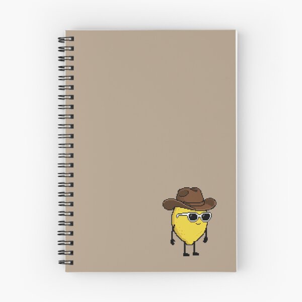Item preview, Lemon Pixel with a Cowboy Hat (BR) designed and sold by White Rim Mates.