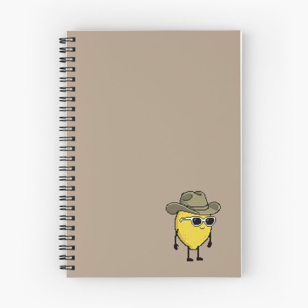 Item preview, Lemon Pixel with a Cowboy Hat (KH) designed and sold by White Rim Mates.