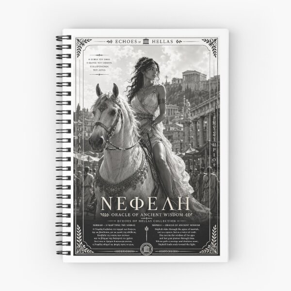 Item preview, Nefeli – Oracle of Ancient Wisdom Riding Through Ancient Greece designed and sold by Ancient-Era.