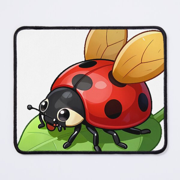 Item preview, Cute Ladybug on Sunflower Leaf designed and sold by pumsquare.