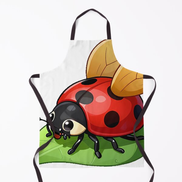 Item preview, Cute Ladybug on Sunflower Leaf designed and sold by pumsquare.