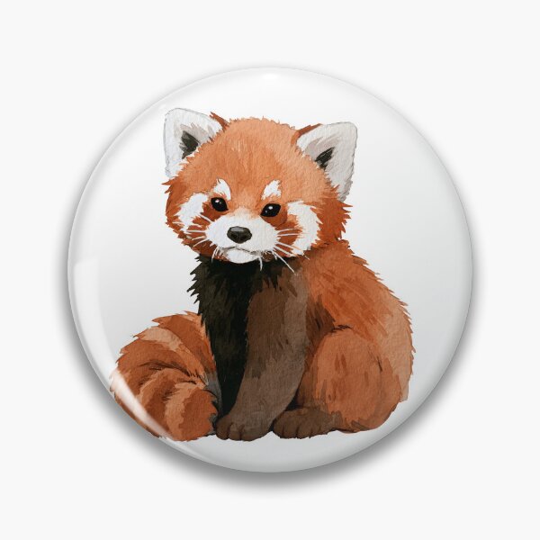 Item preview, Cute Red Panda – Adorable Watercolor Woodland Animal designed and sold by KAM-KAM-STORE.